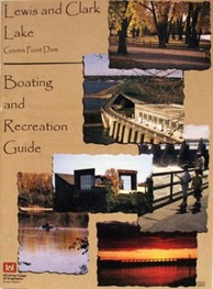 Lewis and Clark Lake Boating and Recreation Map (2003)
