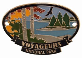 Walking Stick Emblem: Voyageurs National Park