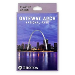 Playing Cards: Jefferson National Expansion Memorial- Night